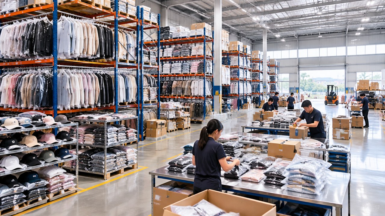 泰国客户案例:服装品牌借北揽府仓,直播爆品12小时出库